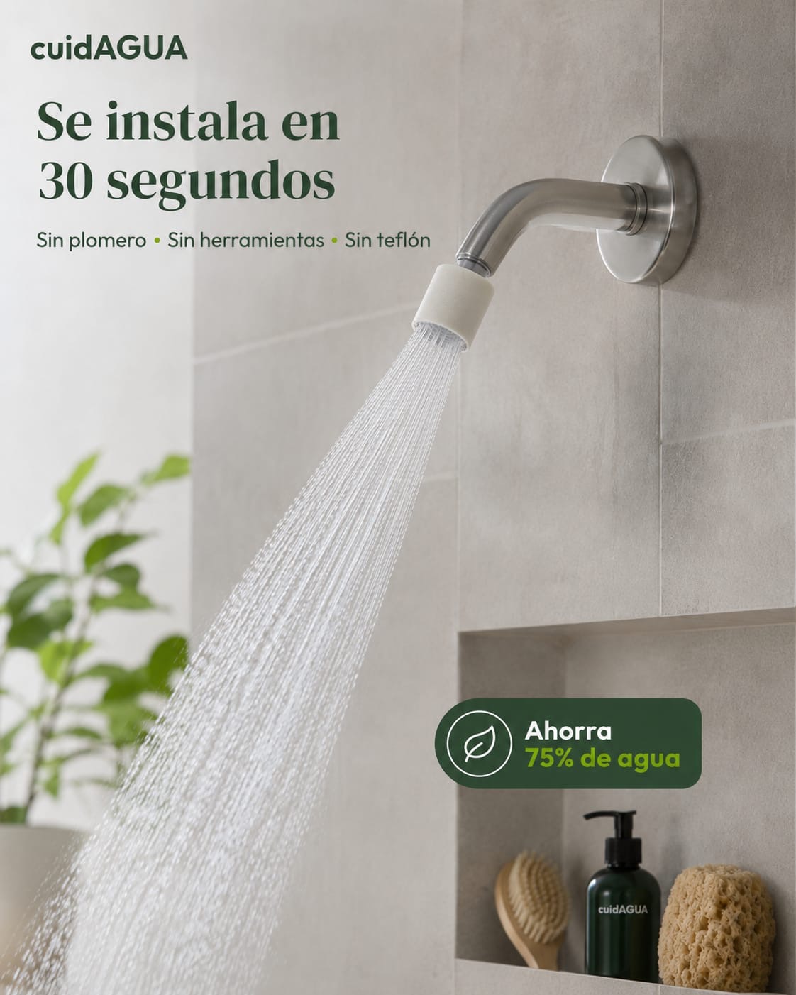cuidAGUA regadera ecológica